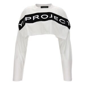Y/Project Women's Logo Crop T-Shirt